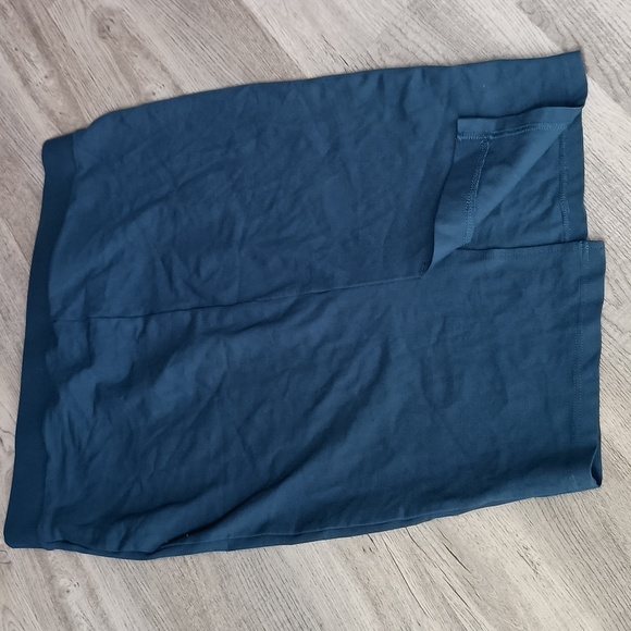 Torrid teal blue ponte pencil skirt size 1 - Picture 9 of 9